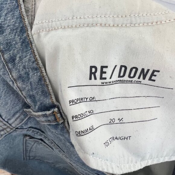 Re/Done 70s Straight high-rise jeans - Picture 4 of 7